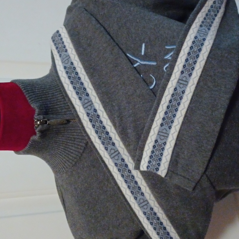 Harley-Davidon Womens Gray Crew Neck Sweater - M - Picture 3 of 6